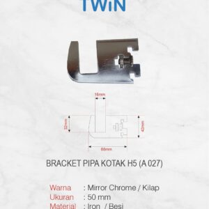 Braket Pipa Kotak