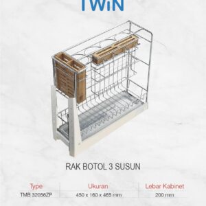 Rak Botol Kabinet Bawah
