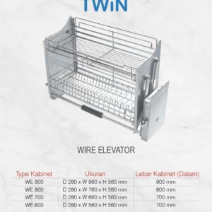 Rak Piring Elevator