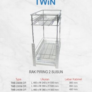 Rak Piring Kabinet Bawah