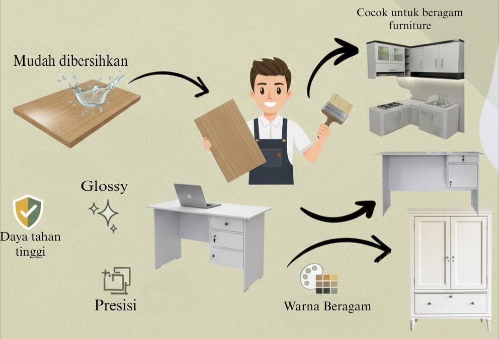 Mengapa Lapisan Polyester Jadi Pilihan Utama untuk Kayu Olahan? Simak Fungsinya!